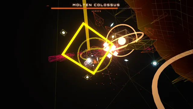 A duel with the Molten Colossus, a planet Warden