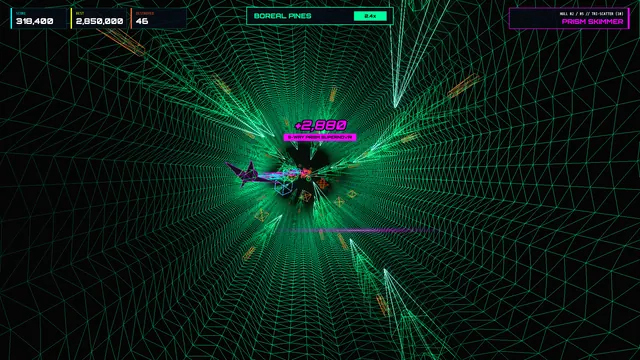 The Prism Skimmer in the green Boreal Pines sector