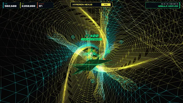 The Nebula Weaver in the yellow Hyperion Nexus sector